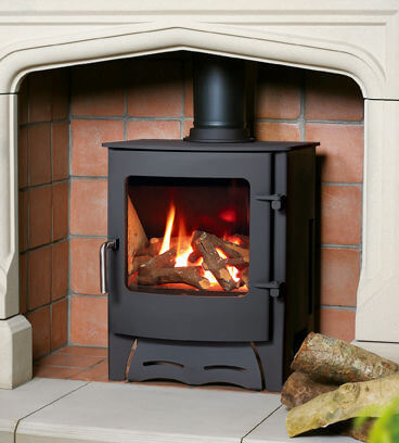 Town and Country Kirkdale Curved Door Gas Stove