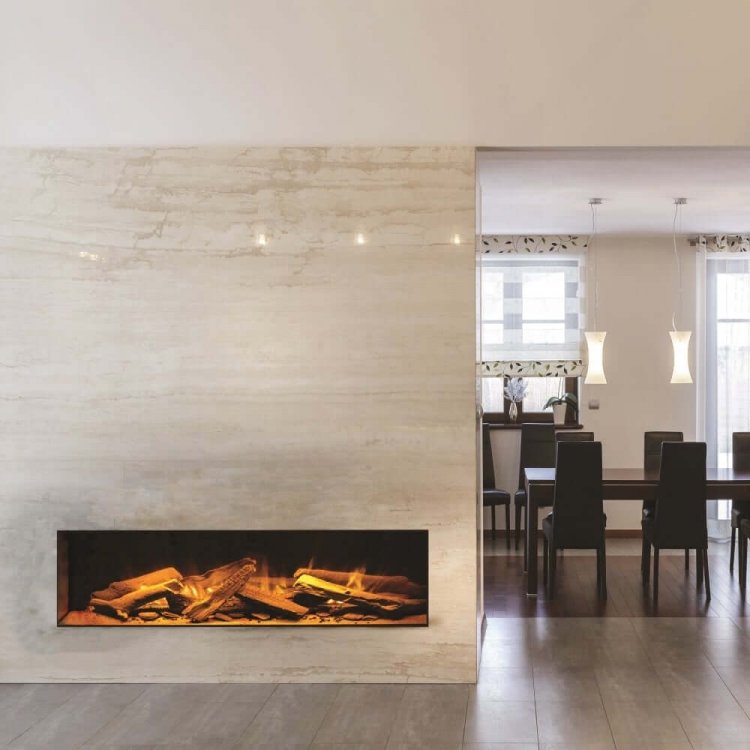 evonic e series e1000s evoflame led electric fire