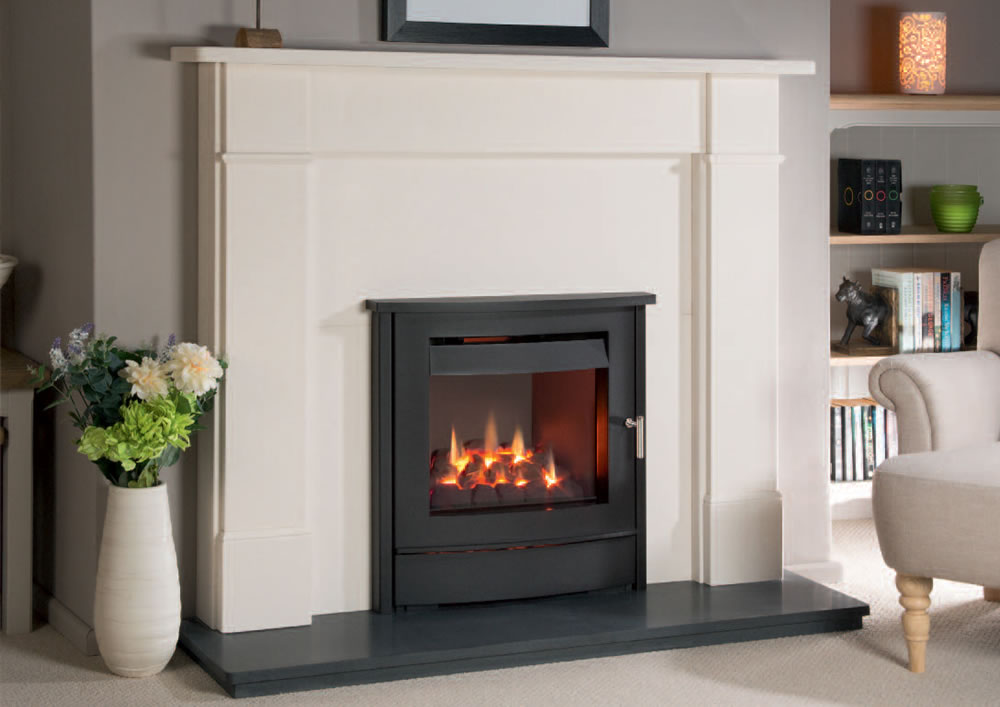 Nu-Flame Vitesse Balanced Flue with Standen Inset Stove Trim Manchester