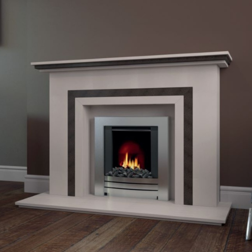Pudsey marble alaska marble fireplace