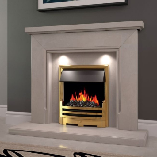 Pudsey marble chelsea marble fireplace