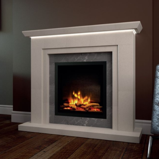 Pudsey marble sapphire marble fireplace