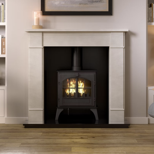 Findley house Flat Victorian marble fireplace