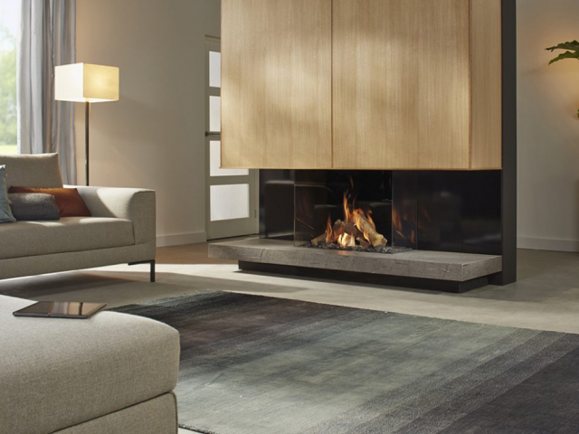 DRU Maestro 80-3 modern gas fire