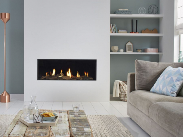 DRU Global 100 balanced flue gas fire Manchester