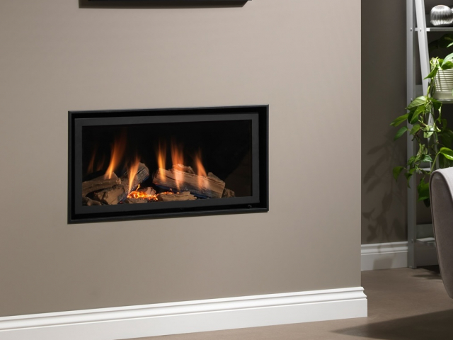 Ravel 800 w/ Edge Trim modern gas fire Cheshire